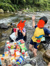 佑游兒童泳衣女童中大童泡溫泉泳裝連衣裙游泳五件套32626藏藍(lán)白邊4XL 曬單實(shí)拍圖