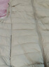 雅鹿立領(lǐng)羽絨馬甲女士?jì)却┍承妮p薄款短款保暖舒適鴨絨無(wú)袖外套女 米白 L (165) 【推薦100-120斤】 曬單實(shí)拍圖