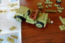 小魯班（SLUBAN）兒童軍事模型拼裝積木玩具主戰坦克直升飛機越野車(chē)男孩生日禮物 1015-ORV越野車(chē)【317塊】 曬單實(shí)拍圖