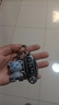 猛速適用日產(chǎn)鑰匙套軒逸14代天籟奇駿逍客尼桑騏達藍鳥(niǎo)途達樂(lè )汽車(chē)扣殼 A款銀邊黑色+小熊鑰匙扣 曬單實(shí)拍圖