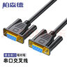 柏森德 DB9串口線 5米 RS232母對(duì)母交叉延長(zhǎng)線 DB九針連接線 BSD-CK-JMM50 曬單實(shí)拍圖