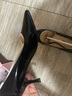 73Hours劉亦菲玫瑰故事同款女鞋Brittany25新款通勤細高跟鞋淺口單鞋女 曬單實(shí)拍圖