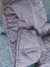 百圖betu女裝秋季新款羽絨服圓領短款小香風撞邊羽絨外套2309T02 黑色 XS 曬單實拍圖