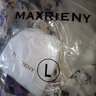 MAXRIENY【商場同款】歐式園藝風茶歇裙紫玫瑰歐根紗連衣裙 紫花 L 03 曬單實拍圖