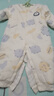 棉芹嬰兒衣服秋冬季寶寶加棉初生加厚內衣幼兒外出服新生兒衣服120g棉 小象 90cm (建議12-15個(gè)月23-25斤) 曬單實(shí)拍圖