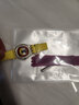 適用于斯沃琪Swatch skin超薄SFK360 SFK361 SFK397針扣橡膠硅膠手表帶男女 淺紫色 曬單實(shí)拍圖
