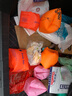 Beverlykids兒童游泳手臂圈嬰兒寶寶水袖手臂游泳圈浮圈加厚浮漂泳袖 橙色 L碼6歲-18歲 曬單實拍圖