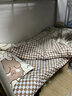 法蘭格慕 宿舍六件套被子被褥全套一整套單人學(xué)生床上用品上下鋪90x200床褥 哈尼小熊 上下鋪【A組】4斤被（春季6件套） 曬單實(shí)拍圖