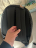 三宅一生（ISSEY MIYAKE）DAYPACK啞光菱格大容量牛皮書(shū)包電腦包雙肩包 送男友 節日送禮 黑色BB04-AG031-16 曬單實(shí)拍圖