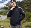 伯希和（Pelliot）【中國(guó)神衣】金標(biāo)P棉Primaloft氣凝膠棉服男外套沖鋒內(nèi)膽立領(lǐng)夾克 曜石黑 | 聚熱金標(biāo)棉 L 曬單實(shí)拍圖