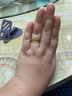 周生生永系列 黃金足金首飾婚嫁男女結婚時(shí)尚情侶戒指 12402R 計價(jià) 17圈 - 5.13克(含工費160元) 曬單實(shí)拍圖