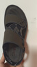 回力（Warrior）沙灘鞋男夏季涼鞋戶(hù)外涼拖鞋百搭男鞋 WSL(WZ)-097802 黑駝 39 曬單實(shí)拍圖