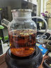 家用電陶爐煮茶壺套裝玻璃加厚耐高溫大容量燒水壺過(guò)濾水果花茶壺 鋼蓋圓壺1800ML 曬單實(shí)拍圖