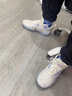 潮色籃球鞋男學(xué)生網(wǎng)面透氣青少年四季大童運動鞋女實戰(zhàn)球鞋男款鞋子男 855米色 45 (275mm) 曬單實拍圖