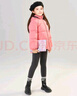 笛莎（DEESHA）童裝女童甜美加絨加厚打底褲2024冬季新款小女孩舒適運動(dòng)休閑長(cháng)褲 深灰 140 曬單實(shí)拍圖