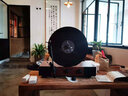 梵尼詩HiFi立式黑膠唱片機lp復古留聲機客廳 格萊美升級版藍牙音響電唱機 立式唱機+周杰倫單張專輯(盲盒) 曬單實拍圖