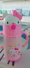 Hello Kitty 兒童帶水杯蓋保溫杯304不銹鋼小學(xué)生幼兒園女寶寶配公仔 20230727-美樂(lè )蒂粉色-500ml 曬單實(shí)拍圖