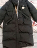 雅鹿羽絨服女冬季新款長款百搭純色拼接肌理面料保暖加厚外套 冷調(diào)抹茶色 XL (170) 建議140-165斤 曬單實拍圖