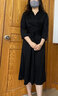 鹿王涼感面膜連衣裙桑蠶絲女士V領(lǐng)中袖針織春夏新款時尚輕奢百搭親膚 玄石黑 XL 175/XL 曬單實拍圖