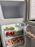 長(zhǎng)城（GREAT WALL FRIDGE）家用迷你小冰箱小型冷凍冷藏保鮮宿舍出租房辦公室節(jié)能省電雙開(kāi)門(mén)電冰箱 銀色108L【一級(jí)能效 全國(guó)聯(lián)?！?曬單實(shí)拍圖