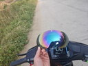GUB 自行車騎行風(fēng)鏡鏡片炫彩/透明/黃色/灰色K80頭盔/PLAY頭盔K90吸磁鏡片 炫彩鏡片（K80/K90通用） 曬單實拍圖
