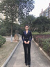 睿諾西裝女職業(yè)套裝西服外套套裝秋冬氣質(zhì)時(shí)尚休閑金絲絨西裝年會(huì)正裝 裙子 S 曬單實(shí)拍圖