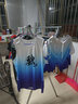 HKBQ籃球服套裝男定制球服球衣青少年籃球賽隊服夏季運動(dòng)訓練速干衣服 207灰藍色 2XL(170-175cm) 曬單實(shí)拍圖