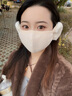 蘇木佰（SOMUBAY）保暖耳罩女冬季2025防風(fēng)防寒加絨騎行護耳二合一面罩耳套一體耳包 米白色【主圖色】 曬單實(shí)拍圖