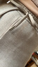 森馬（Semir）[商場同款]休閑褲女加絨長褲簡約冬2024仿呢闊腿褲101724127016A 曬單實拍圖