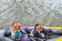 水趣（WaterFun） 水趣沖浪磯釣漿板釣魚服海釣槳板救生衣成人路亞專業(yè)成人救生衣 SK50E 藍(lán)色EPE珍珠棉 M/L 曬單實(shí)拍圖