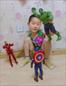 HKFZ復仇者聯(lián)盟大號耐摔款玩具發(fā)聲發(fā)光鋼鐵俠蜘蛛俠隊長(cháng)毒液 鋼鐵俠 耐摔聲光版國產(chǎn)精品 曬單實(shí)拍圖