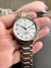 鉆石上海鉆石牌手表男士全自動(dòng)機械表大數字防水雙日歷透底腕表3130 鋼帶款+送原裝皮帶一根 曬單實(shí)拍圖