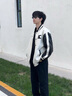 Levi's李維斯冬暖系列24秋季新款男士568寬松直筒牛仔褲 曬單實(shí)拍圖