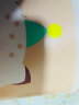 简潜（JIANQIAN）可爱家用垃圾桶圆形卡通无盖儿童废纸篓办公室卧室厕所塑料垃圾桶 软萌粉（单个装） 23*23*27.5CM-9.8L 实拍图