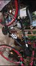 金武端公路自行車(chē)彎把變速死飛單車(chē)山地車(chē)實(shí)心胎公路賽車(chē)成人男女學(xué)生 24速-30刀-白黑色 曬單實(shí)拍圖