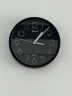 天王星（Telesonic）挂钟 创意时尚客厅钟扫秒机芯钟表简约石英钟免打孔挂表23cm 实拍图