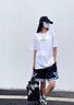 法蔻（farcoko）品牌古巴項鏈男士銀潮嘻哈高級感素鏈鎖骨鏈生日禮物送男友老公 寬約4mm/長約45cm 曬單實拍圖