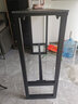 鼎尊御品 巖板吧臺桌 北歐輕奢鐵藝家用客廳隔斷現代簡約咖啡廳酒吧奶茶店休閑吧陽臺靠墻窗長條餐桌椅組合 桌子：長120寬40高105厘米（勞倫黑金） 單桌 曬單實拍圖