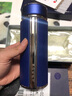 思寶（SIBAO）保溫杯男高檔商務(wù)辦公茶杯高顏值304不銹鋼送禮禮物禮品杯子刻字 方舟C1-藍(lán)色-350ml 曬單實(shí)拍圖