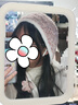 九色鳥炫彩絨彩點羊駝絨毛線團手工編織diy中粗圍巾線外套棒針毛衣線 01肉粉花 曬單實拍圖