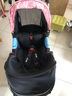 YOUBI嬰兒提籃式兒童安全座椅寶寶便攜式汽車(chē)安全手提籃座椅 冬夏星空推車(chē)+提籃座椅+適配器 曬單實(shí)拍圖
