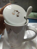 NEXT ROAD英國(guó)聯(lián)名馬克杯陶瓷杯子帶蓋勺咖啡杯情侶星座水杯男女高顏值茶杯 天秤座（白） 曬單實(shí)拍圖