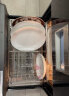 西门子（SIEMENS）100升家用消毒柜碗柜 二星级嵌入式立式碗筷消毒柜 除菌 HS363500W 实拍图