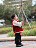 班喜迪男童漢服套裝冬裝寶寶周歲禮服新年衣服兒童中國風(fēng)過年拜年服唐裝 紅色 100 cm 曬單實拍圖