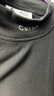 杰克·瓊斯（JACK&JONES）25年男裝秋季半高領(lǐng)舒適德絨打底衫男長(cháng)袖T恤內搭休閑高彈上衣 E40 黑色 M 175 曬單實(shí)拍圖