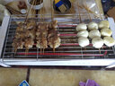 揚子電燒烤爐家用電烤爐韓式雙層烤架烤串機電烤盤(pán)室內無(wú)煙烤肉爐分體可拆卸電烤爐電烤盤(pán)烤串機 大號烤網(wǎng)+烤盤(pán) 2層 曬單實(shí)拍圖