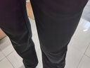 傳棨 男士休閑褲男修身商務(wù)休閑職業(yè)職場上班男褲 黑色 29 曬單實(shí)拍圖