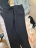 諾帝卡（NAUTICA）【商場(chǎng)同款】男裝春夏款萊賽爾彈力順滑運(yùn)動(dòng)束腳長(zhǎng)褲男KM3303 深藏青4DN M 曬單實(shí)拍圖