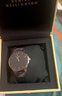 丹尼爾惠靈頓（DanielWellington）dw手表男 簡約男士手表石英歐美腕表 七夕情人節(jié)禮物送男友 36MM黑盤黑色表帶DW00100307 曬單實拍圖