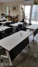 震达 培训桌梯形折叠桌长条桌会议桌椅组合员工办公双人活动拼接课桌 定制色卡(含小赠品) 实拍图